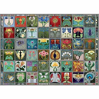 Art Nouveau Tiles | 1000 Piece