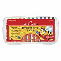 12 Ct Jumbo Beeswax Crayons