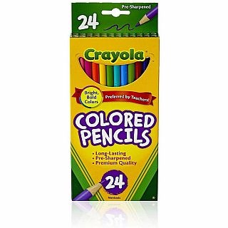 Colored Pencils, 24 Count