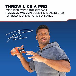 Sonic Fin Catch Football Blue: Aerobie 
