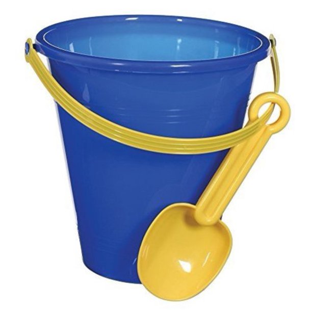 large plastic toy bucket