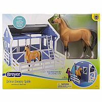 Deluxe Country Stable with Horse & Wash