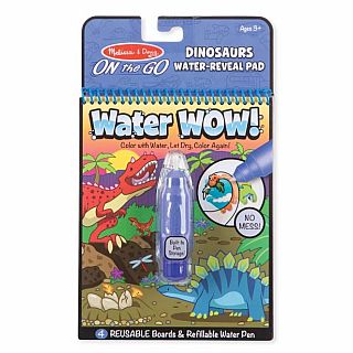 Water Wow! Dinosaurs Water-Reveal Pad - On the Go Travel Activity