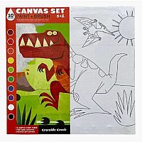 Dinosaur Canvas PBN