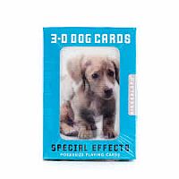 PLAYING CARDS DOGS 3D