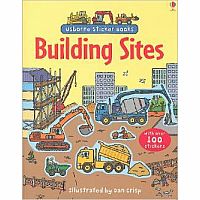 Building Sites Sticker Book paperback