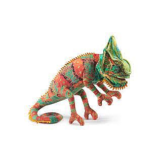 Mini Chameleon Finger Puppet 