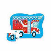 Fire Truck Mini Puzzle 12 Piece