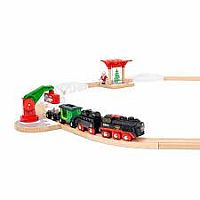 Brio Christmas Steaming Train Set 