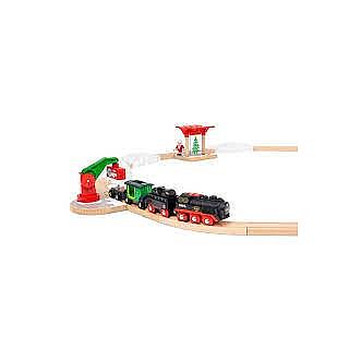 Brio Christmas Steaming Train Set 