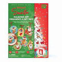 Diamond Art Ornament & Gift Tags Totally Santa