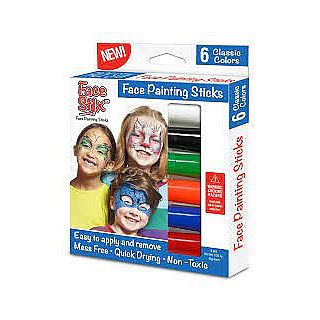Face Paint Stix 6 Pack 