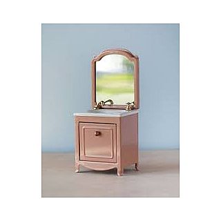 Sink Dresser With Mirror DK Powder Miniature 