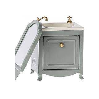 DK Mint Sink Dresser With Mirror 