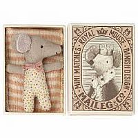 Rose Sleepy Wakey Baby Mouse