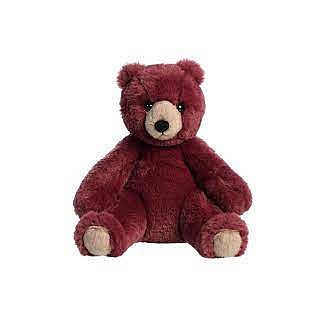 Burgundy Humphrey Bear 11 Inch 