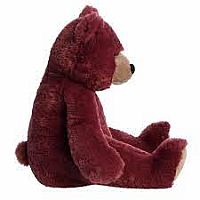 Burgundy Humphrey Bear 11 Inch 