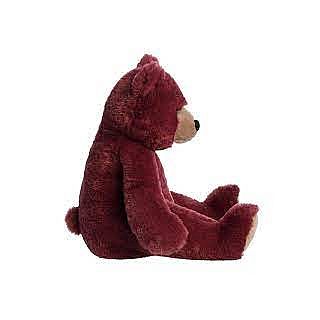 Burgundy Humphrey Bear 11 Inch 