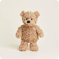 Brown Curly Bear Warmies Plush 