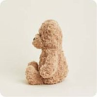 Brown Curly Bear Warmies Plush 