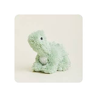 Green Longneck Dinosaur Warmies Plush 