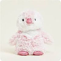 Pink Penguin Warmies Plush 