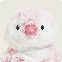 Pink Penguin Warmies Plush 