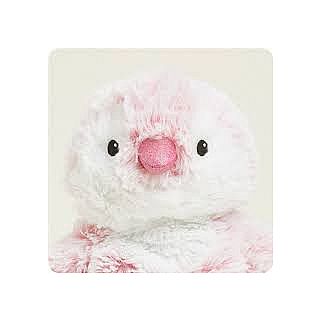 Pink Penguin Warmies Plush 