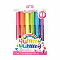 Yummy Yummy Scented Highlighter Set of 6