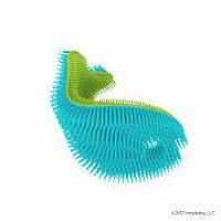 Green Fish Silicone Bath Scrub