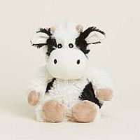 Black & White Junior Cow Warmies Plush 