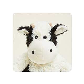 Black & White Junior Cow Warmies Plush 