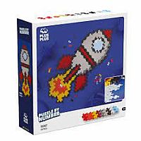 Rocket 500 Piece Puzzle By Number Plus Plus 