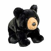 Black Bear Mini Soft Cubbie 