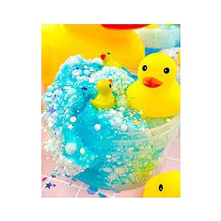 Squeaky Clean Bubble Bath Floam Slime