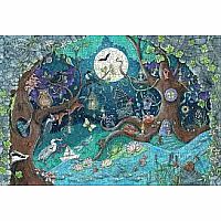 Fantasy Forest Wood 500 Piece Puzzle 