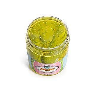 Shimmery Pickle Clear Slime