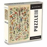 Flowers A Adolphe Millot 1000 Piece Puzzle 