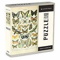 Butterfly A Adolphe Millot 1000 Piece Puzzle