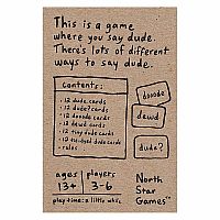 Dude Card Game