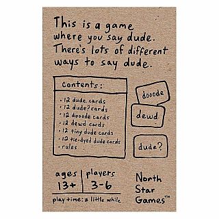 Dude Card Game