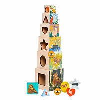 Enchanted Forest Stacking Blocks 