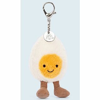 Happy Boiled Egg Bag Charm Amuseable