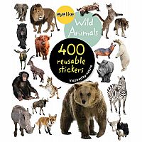 Eyelike Stickers-Wild Animals Paperback