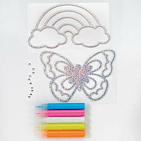 Easy Sparkle Window Art 
