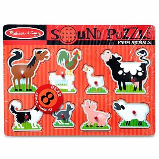 Farm Animals Sound Puzzle