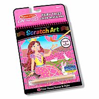 On the Go Scratch Art Color Reveal Pad - Fairy Tales