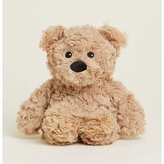 Junior Brown Curly Bear Warmies Plush 