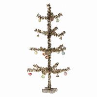 Christmas Tree, Miniature - Gold