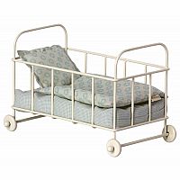 Blue Cot Bed Micro
